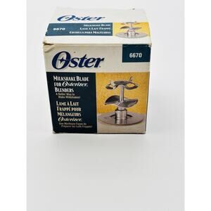 OSTER Blender Milkshake Blade part number 6670. Original Box. VG Condition